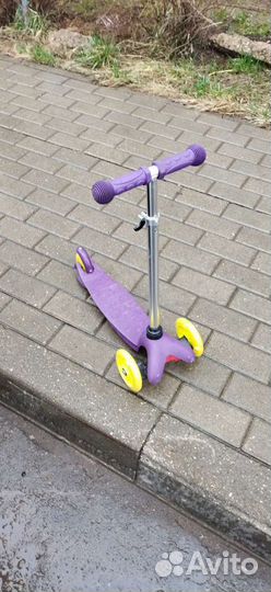 Самокат детский трехколесный