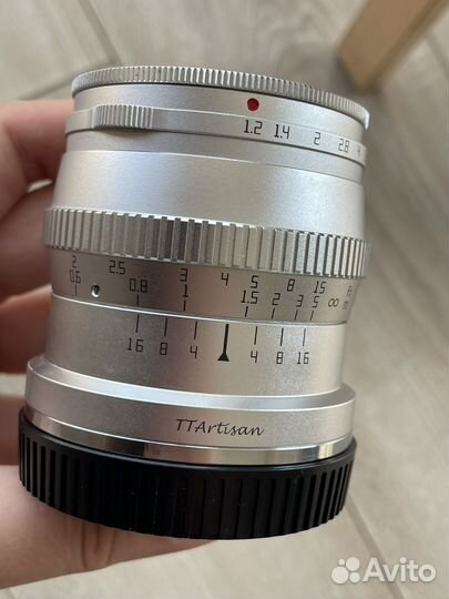 Объектив ttartisan 50 mm f1.2 for nikon z