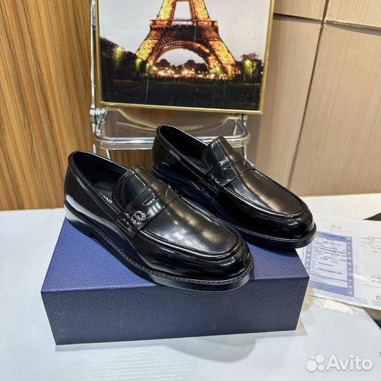 Лоферы мужские Christian Dior CD penny кожа