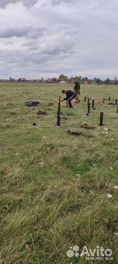 Винтовые сваи