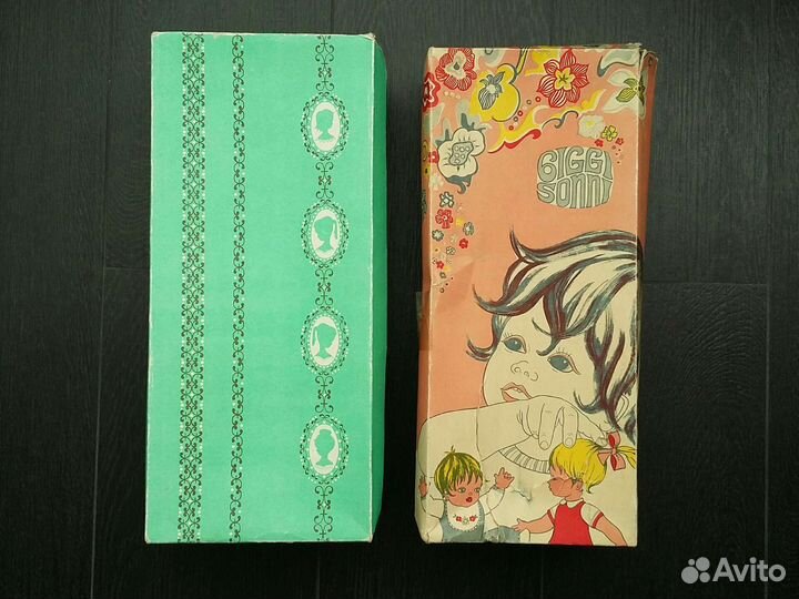 Коробки от кукол ГДР оригинал