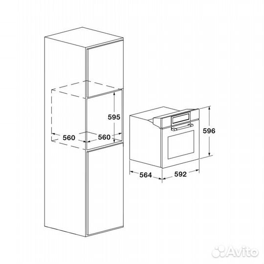 Духовой шкаф Fulgor Milano fclo 6215 TEM BK (черно