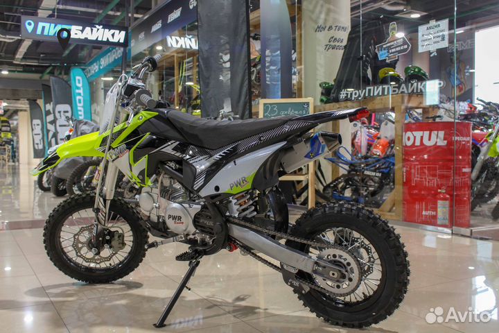 Питбайк PWR Racing FRZ 125 14/12 (2021 г.) Зеленый