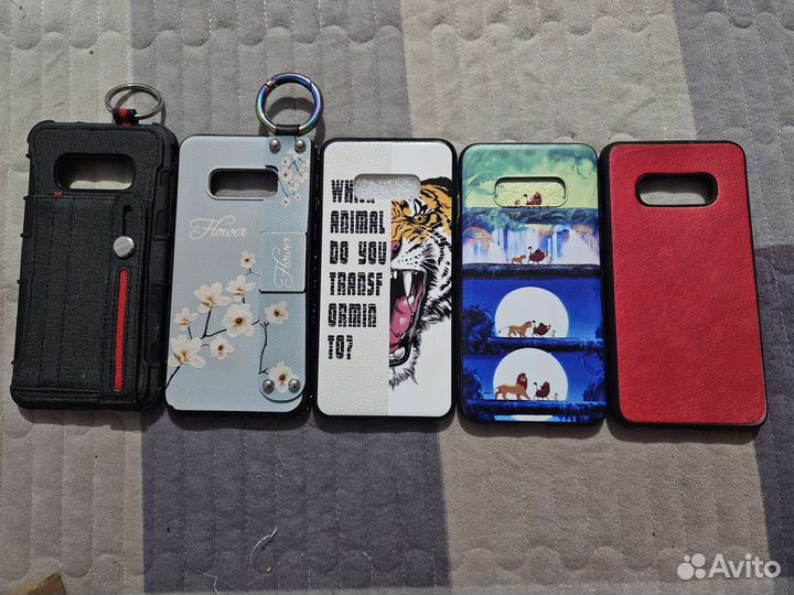 Чехлы, пленки и стекло Samsung Galaxy s10e