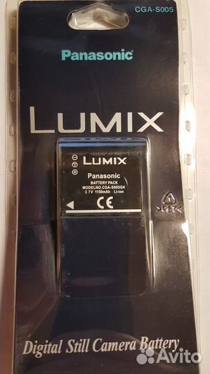 Аккумуляторы для фотоаппаратов Panasonic