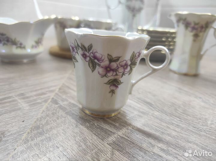 Кофейный сервиз СССР фарфор