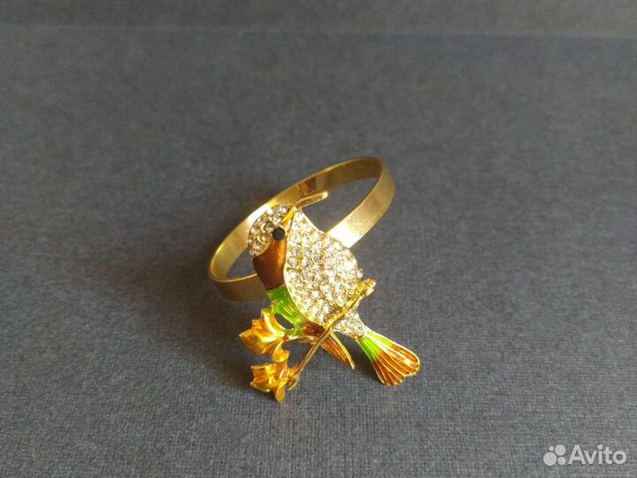 Кольца для салфеток сервировочное птичка