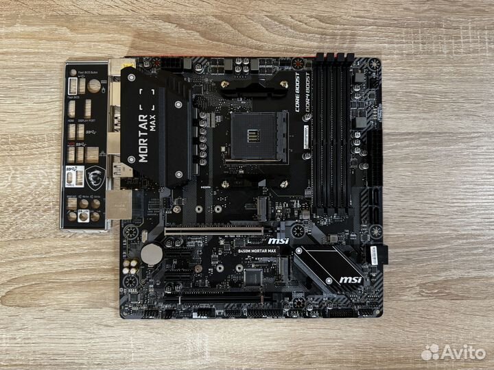 MSI B450M mortar MAX (Сокет AM4)