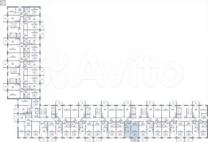 1-к. квартира, 48,4 м², 17/17 эт.