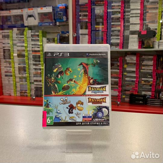 Rayman legends + rayman origins PS3