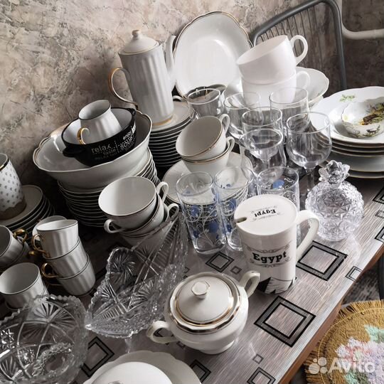 Набор столовой посуды СССР