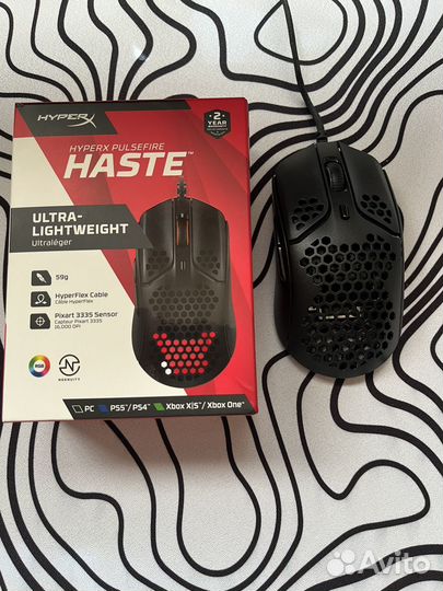 Мышь игровая HyperX Pulsefire Haste