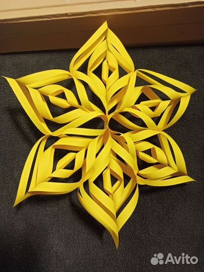 Оригами, Паук, Снежинка, Сердечко