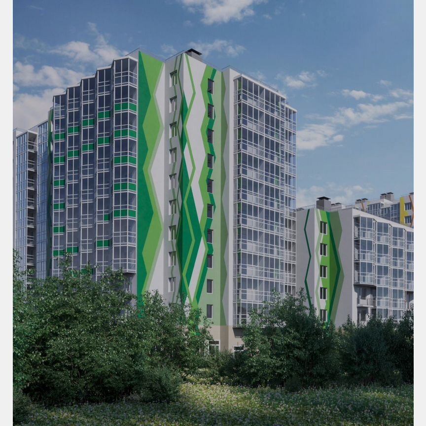 1-к. квартира, 39,7 м², 1/11 эт.