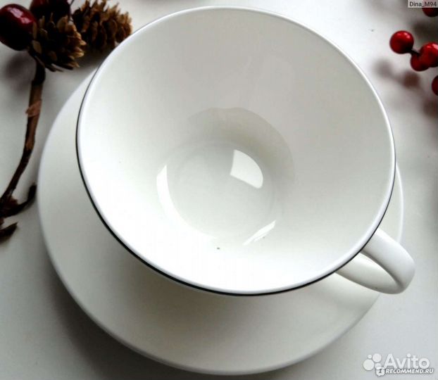 Чайная пара Royal Kuchen костяной фарфор