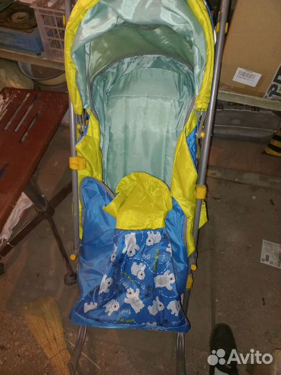 Детские санки коляска бу