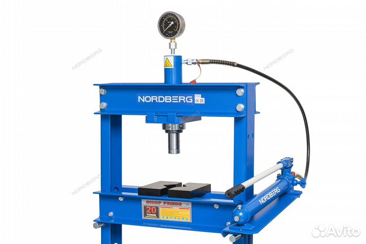 Пресс, усилие 20 тонн nordberg ECO N3620L