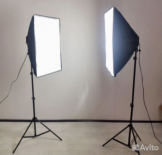 Софтбоксы с лампами+сумка