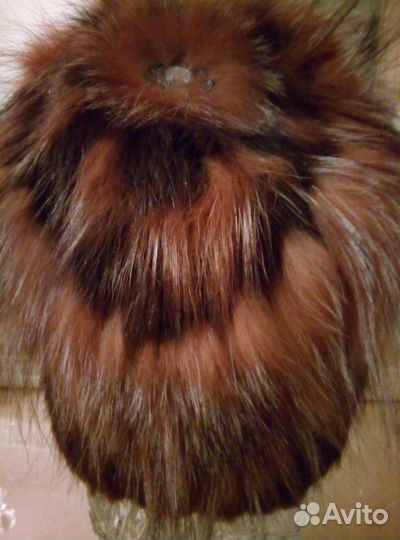 Шапка из вязаной норки.alef р.55-57