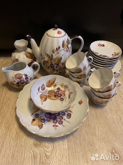 Чайный сервиз лфз СССР