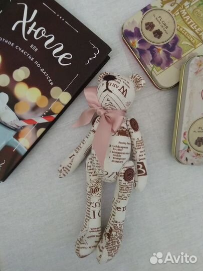 Текстильный медвежонок