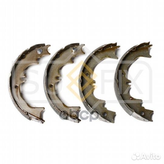 Барабанные тормозные колодки зад прав/лев s
