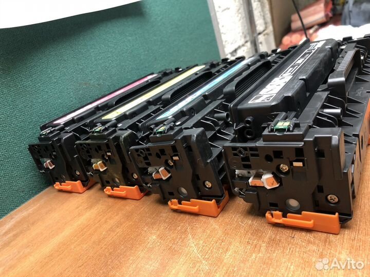 Картриджи HP CC530-533