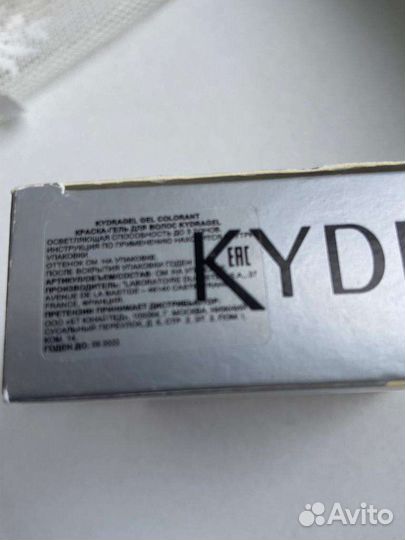 Краска для волос Кидра гель, профессиональная