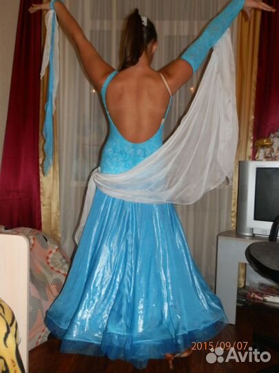 Платье для танцев-стандарт