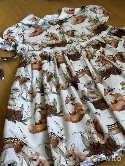 Платье хлопковое