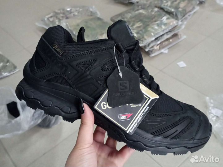 Кроссовки salomon черные