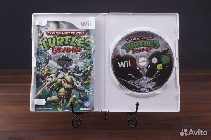 Wii Teenage Mutant Ninja Turtles Smash-Up Лицензия
