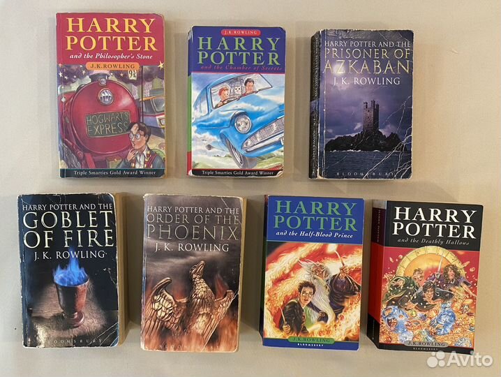 Harry Potter набор из 7 книг на английском