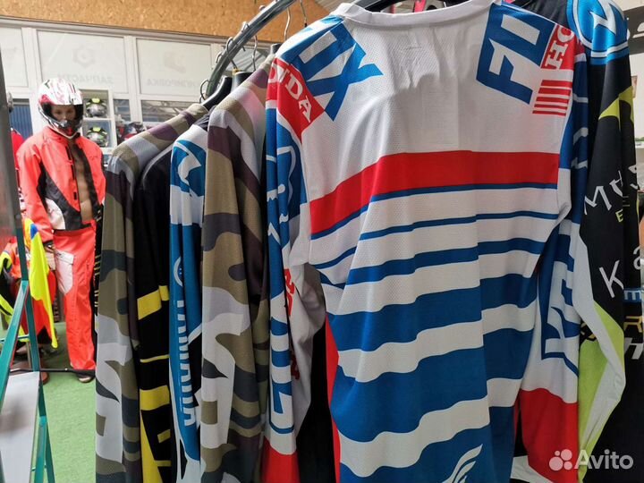 Джерси кроссовая Honda Kawasaki Suzuki Yamaha