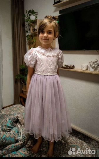 Платье для девочки 128 134
