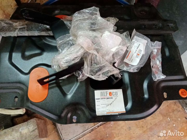 Защита картера металлическая новая, Hyndai - kia