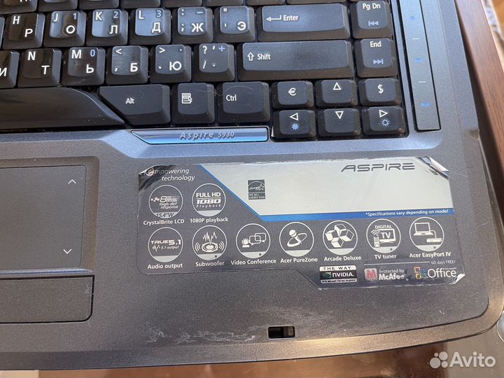Ноутбук acer aspire 5930
