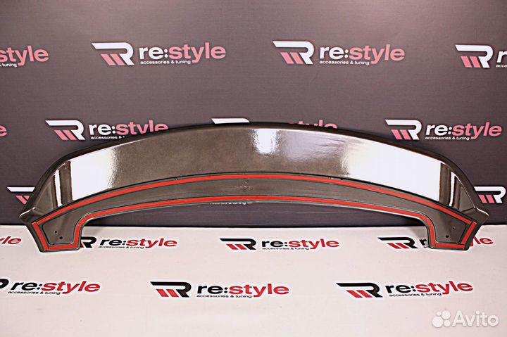 Спойлер Mitsubishi Outlander 12-19г Коричневый