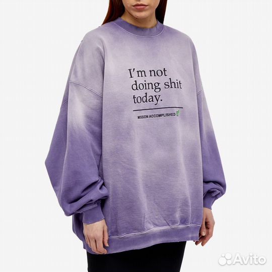 Vetements свитшот