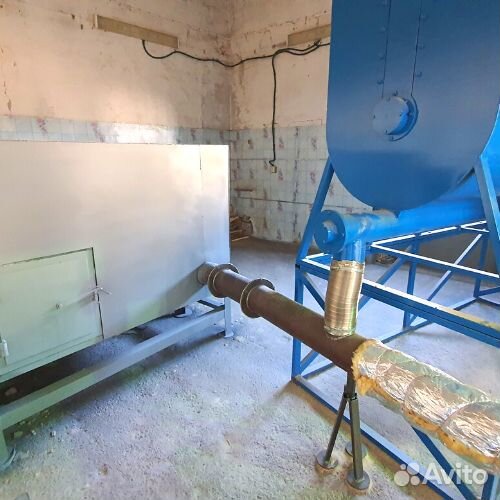 Аэродинамическая сушилка опилок без печки 5,5 кВт