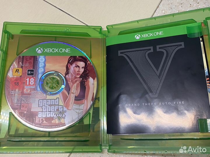Gta 5 xbox one диск