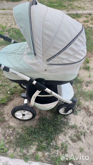 Коляска 2 в 1 эко кожа