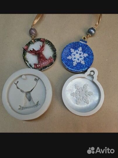 Молд силиконовый для гипса и смолы