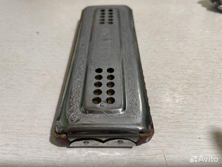 Губная гармошка olympia Германия и кастаньеты