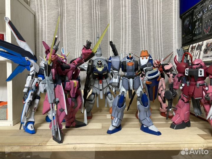 Фигурки-роботы Gundam Seed от Bandai (Япония)