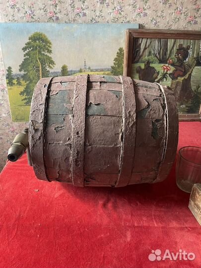 Бочёнок СССР деревянный