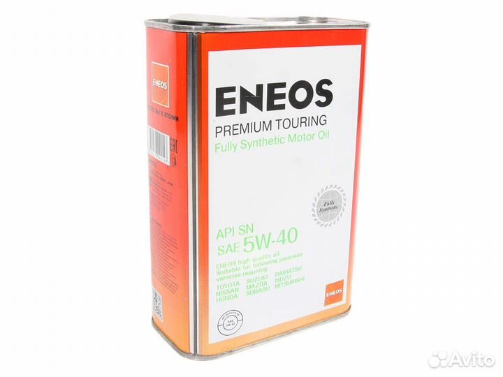 5w-40 eneos Premium Touring 4 л SN