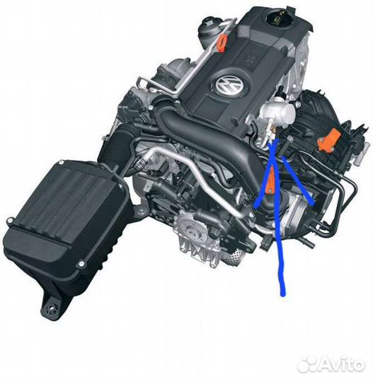 Двигатель на volkswagen golf 6 1.4 соха