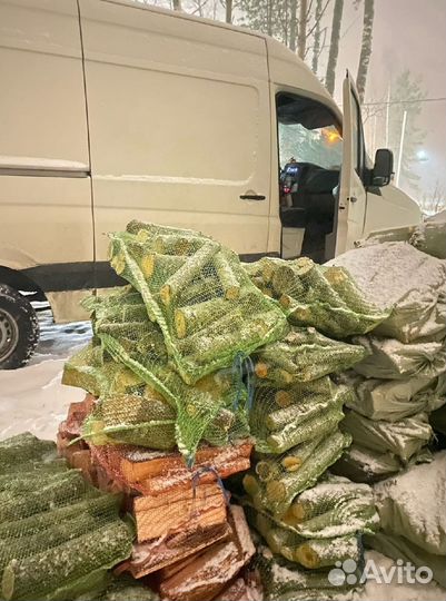 Дрова колотые