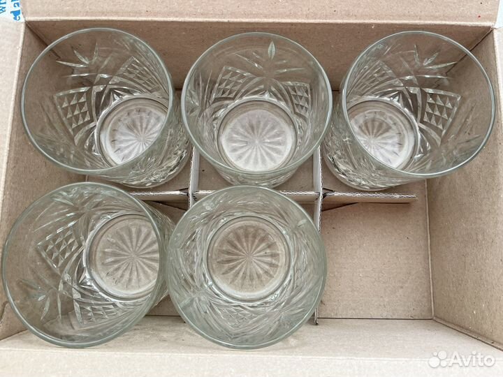 Стаканы стеклянные